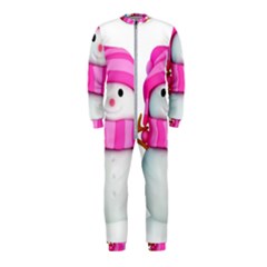 Two Snowmen, Onepiece Jumpsuit (kids)