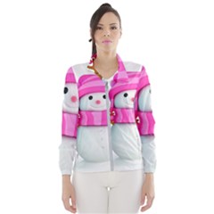 Two Snowmen, Women s Windbreaker