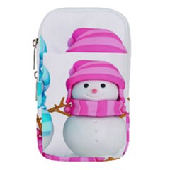 Two Snowmen, Waist Pouch (small)