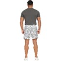 Embrace The Magic Inspirational Phrase Pattern Men s Runner Shorts View4