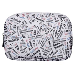 Embrace The Magic Inspirational Phrase Pattern Make Up Pouch (small) by dflcprintsclothing