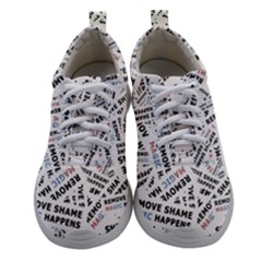 Embrace The Magic Inspirational Phrase Pattern Women Athletic Shoes by dflcprintsclothing