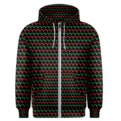 Geometric Abstract Pattern Line Men s Zipper Hoodie