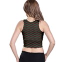 Geometric Abstract Pattern Line Racer Back Crop Top View2