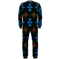 Flower Pattern Flora Floral Seamless Onepiece Jumpsuit (men)