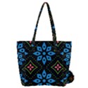 Flower Pattern Flora Floral Seamless Everyday Shoulder Bag with Pouch Bag View2