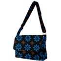 Flower Pattern Flora Floral Seamless Full Print Messenger Bag (S) View1