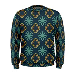 Flowers Pattern Design Abstract Men s Sweatshirt