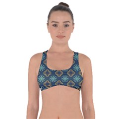 Flowers Pattern Design Abstract Got No Strings Sports Bra by Salmanaz77