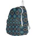 Flowers Pattern Design Abstract Foldable Lightweight Backpack View4