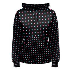 Pattern Dots Wallpaper Seamless Women s Pullover Hoodie