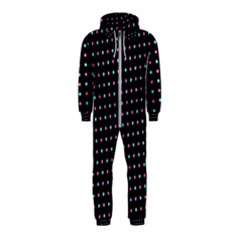 Pattern Dots Wallpaper Seamless Hooded Jumpsuit (kids)