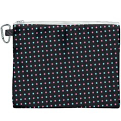 Pattern Dots Wallpaper Seamless Canvas Cosmetic Bag (xxxl) by Salmanaz77