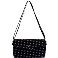 Pattern Dots Wallpaper Seamless Removable Strap Clutch Bag by Salmanaz77