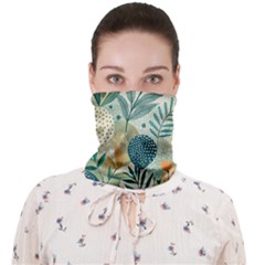 Leaves Pattern Flora Face Covering Bandana (adult) by Salmanaz77