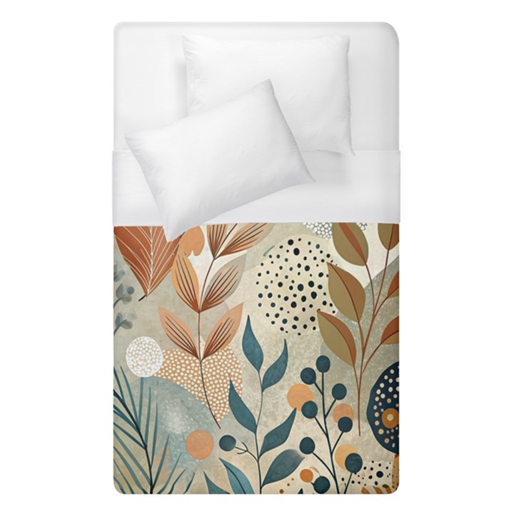 Leaves Pattern Floral Duvet Cover (Single Size)