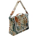 Leaves Pattern Floral Box Up Messenger Bag View2