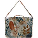 Leaves Pattern Floral Box Up Messenger Bag View3