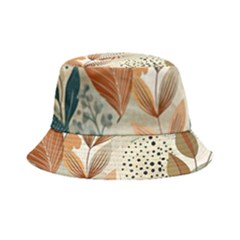 Leaves Pattern Floral Bucket Hat by Salmanaz77