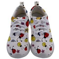 Seamless Pattern Nature Flowers Mens Athletic Shoes by Salmanaz77