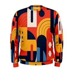 Abstract Pattern Design Men s Sweatshirt