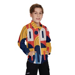 Abstract Pattern Design Kids  Windbreaker