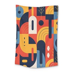 Abstract Pattern Design Small Tapestry