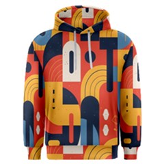 Abstract Pattern Design Men s Overhead Hoodie