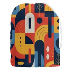 Abstract Pattern Design Drawstring Pouch (3xl) by Salmanaz77