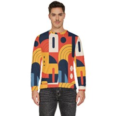 Abstract Pattern Design Men s Fleece Sweatshirt