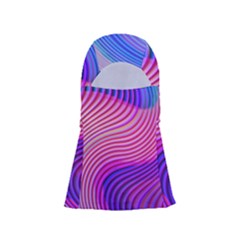 Swirl Twirl Design Pattern Purple Adjustable Balaclava Face Mask by Salmanaz77