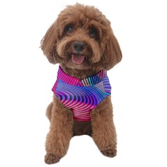 Swirl Twirl Design Pattern Purple Dog Sweater by Salmanaz77