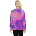 Swirl Twirl Design Pattern Purple Hidden Pocket Sweatshirt View2