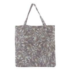 Fantasy Floral Random Pattern Grocery Tote Bag by dflcprintsclothing