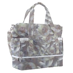 Fantasy Floral Random Pattern Sports Shoulder Bag With Shoes Compartment by dflcprintsclothing