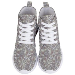 Fantasy Floral Random Pattern Women s Lightweight High Top Sneakers