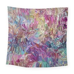 Melting Patterns Square Tapestry (large)