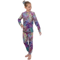 Melting Patterns Kids  Long Sleeve Set 