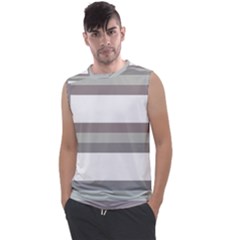 Minimal Mixed Abstract Lines Print Copia Men s Regular Tank Top by dflcprintsclothing