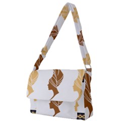 African Women Pattern Seamless Style Full Print Messenger Bag (s) by Bedest