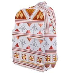 Bright Aztec Ethnic Seamless Pattern Classic Backpack by Bedest