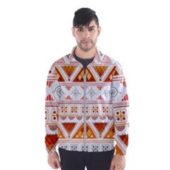 Bright Aztec Ethnic Seamless Pattern Men s Windbreaker