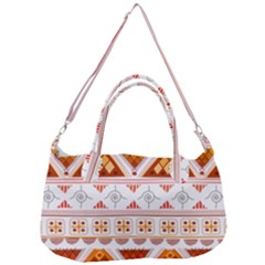 Bright Aztec Ethnic Seamless Pattern Removable Strap Handbag by Bedest