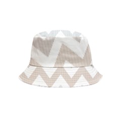 Colored Zigzag Seamless Patterns Bucket Hat (kids) by Bedest