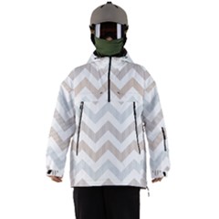 Colored Zigzag Seamless Patterns Men s Ski And Snowboard Waterproof Breathable Jacket by Bedest