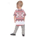 Retro Knitting Patterns Seamless Kids  Raglan T-Shirt View2