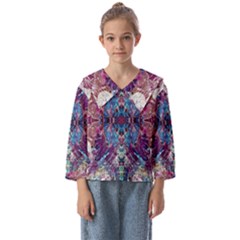 Abstract Symmetry Kids  Sailor Shirt by kaleidomarblingart