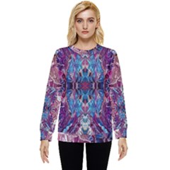 Abstract Symmetry Hidden Pocket Sweatshirt by kaleidomarblingart