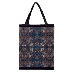 Ornate Baroque Floral Pattern Print Classic Tote Bag