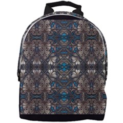 Ornate Baroque Floral Pattern Print Mini Full Print Backpack